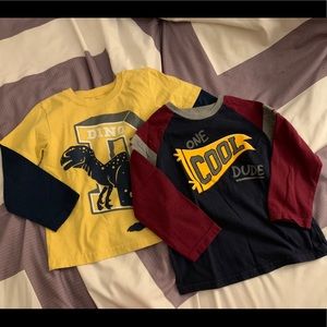 Garanimals 2-pack of long sleeve shirts